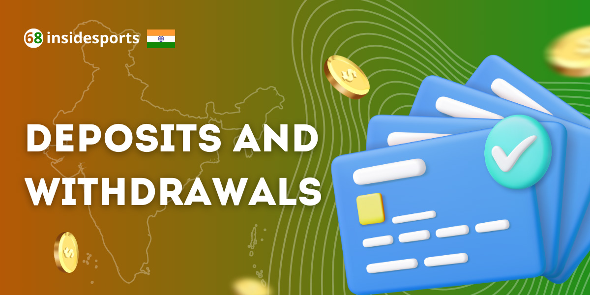 Deposits and Withdrawals on 10cric