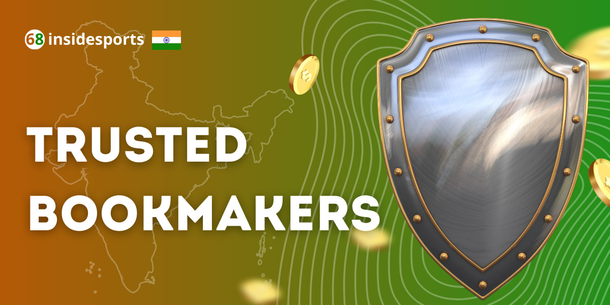 Trusted bookmakers for Indian players 
